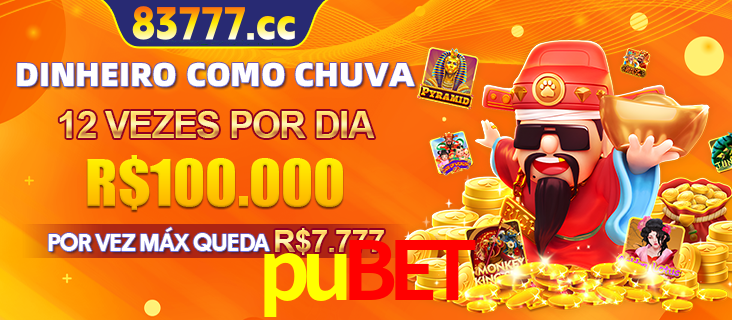 Banner do programa de recompensas Recomende para amigos do pubet, detalhando os bônus por convidar amigos, com prêmios que chegam a R$288.888.