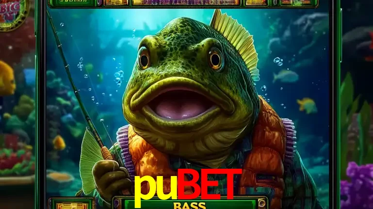 Personagem de peixe pescador do popular jogo de slot com tema de pescaria, uma das emocionantes opções de caça-níqueis para jogar e ganhar no cassino pubet.